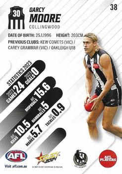 2024 Select AFL Footy Stars #38 Darcy Moore Back